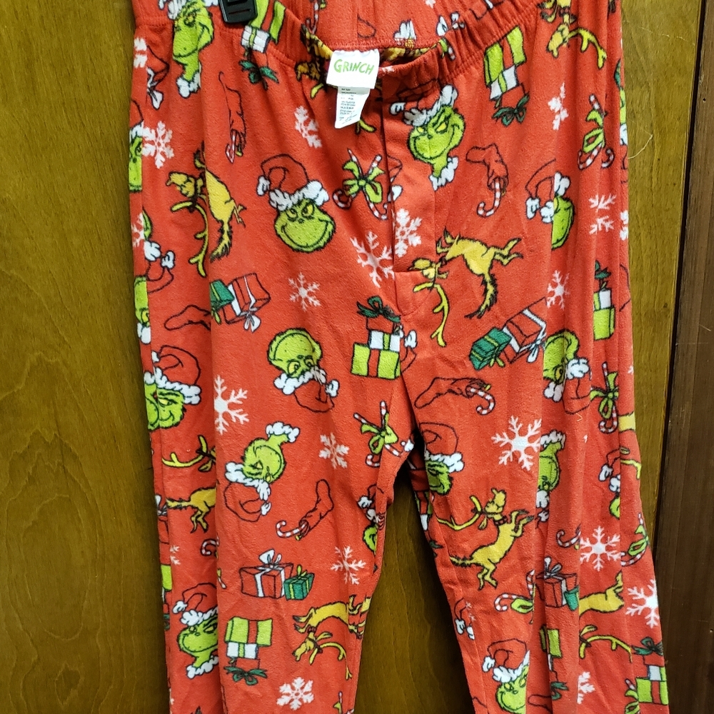 Mens XL Grinch Christmas 🎄 pajama bottoms